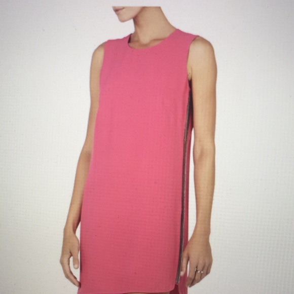 BCBGMAXAZRIA ONYX BEADED SIDE-PANEL DRESS (NEW) - Picture 3 of 8